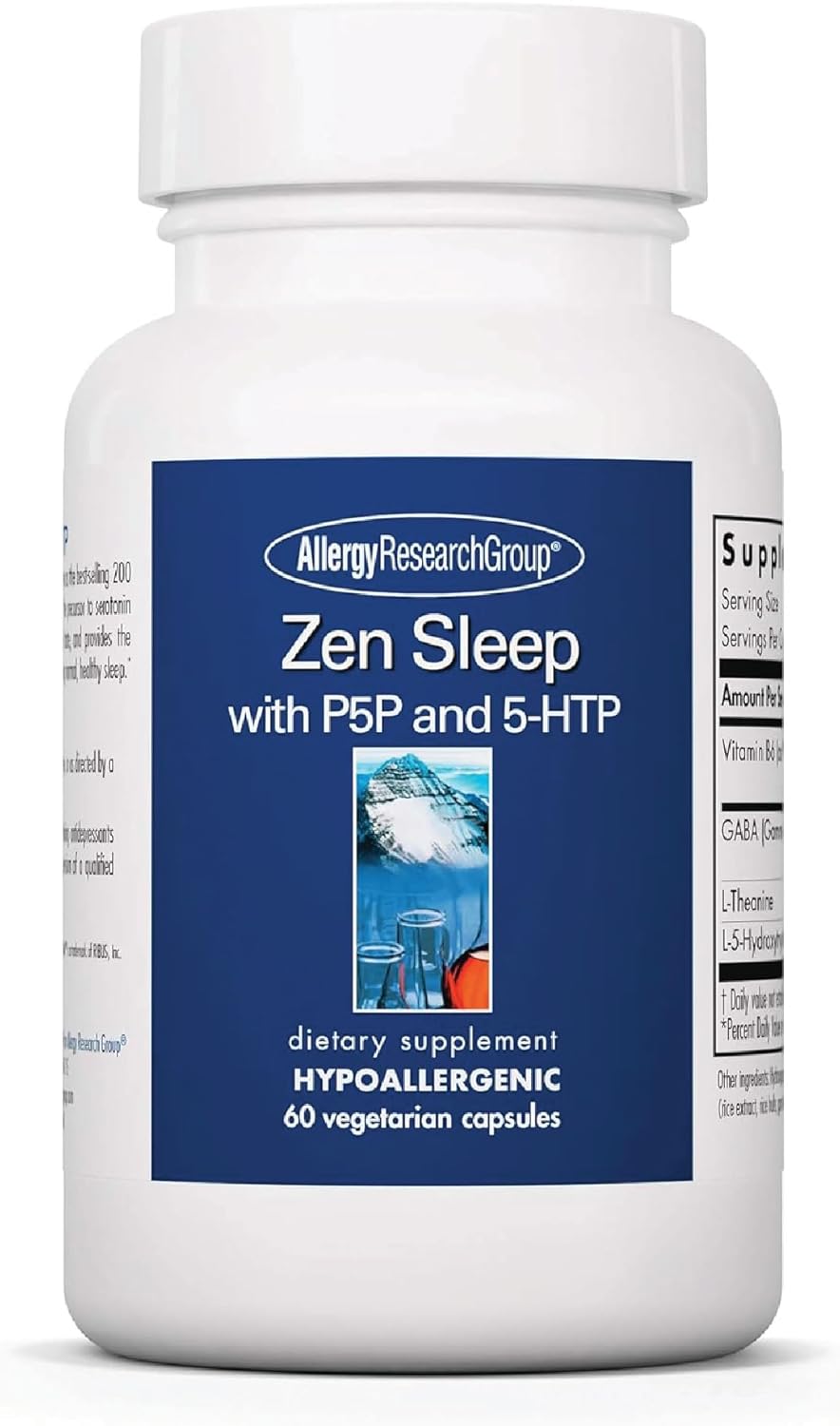GABA L-Theanine Sleep Supplement for Adults - Zen Sleep Aid