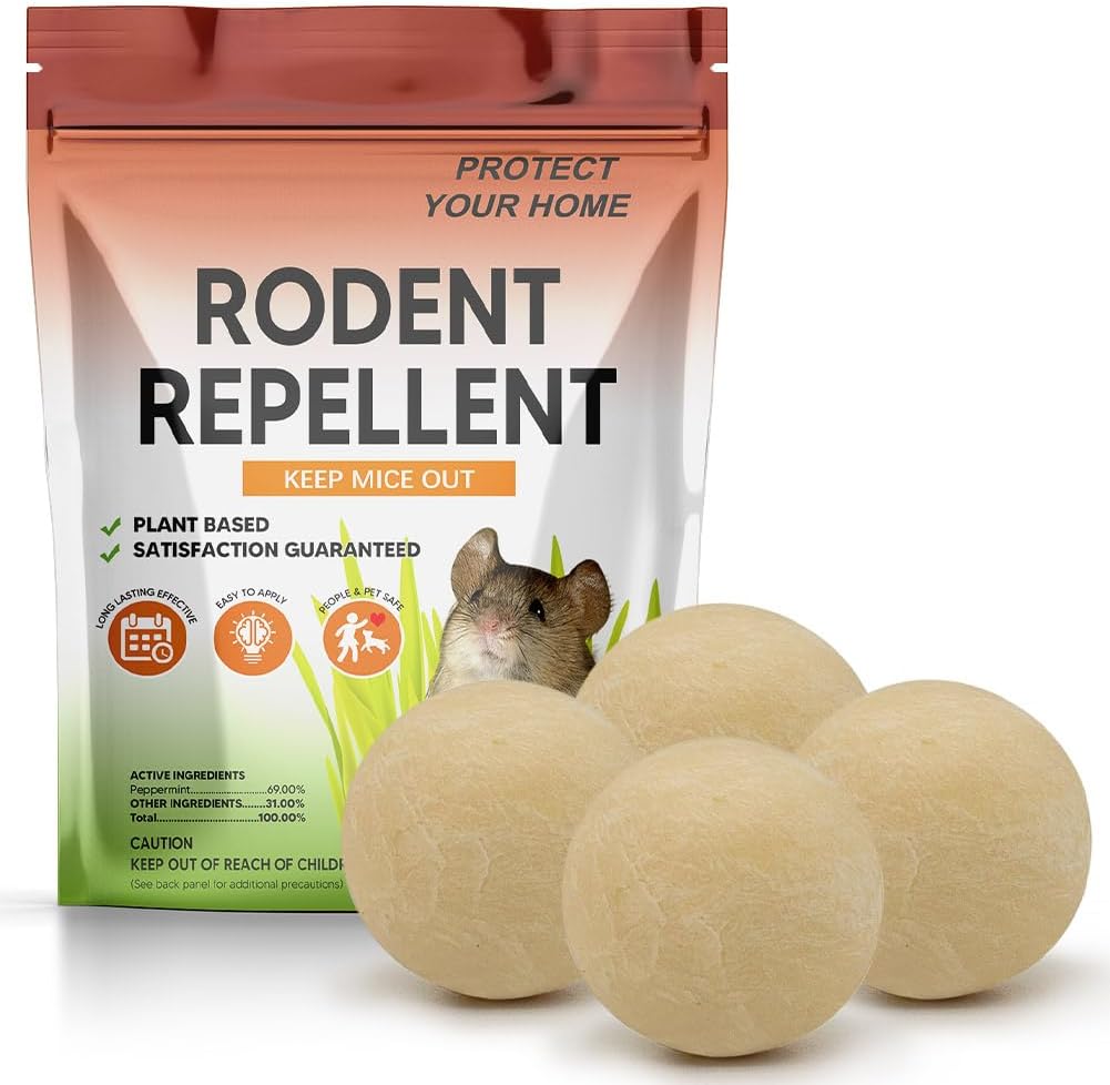 Peppermint Rodent Repellent 4-Pack