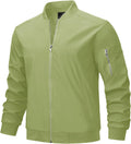 MAGNIVIT Men's Lightweight Bomber Jacket Windbreaker - Casual Outdoor