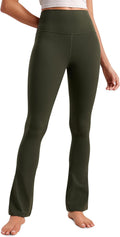 Butterluxe High Waist Mini Flared Leggings - Soft, High Rise Fit