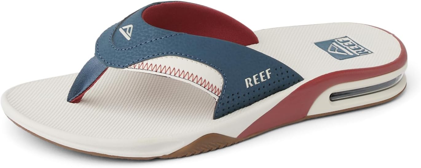 REEF Men's Fanning Bottle Opener Flip Flops for Ultimate Comfort