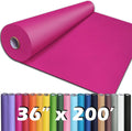PerkHomy 36in x 200ft Rose Red Kraft Paper Roll - Craft & Wrap