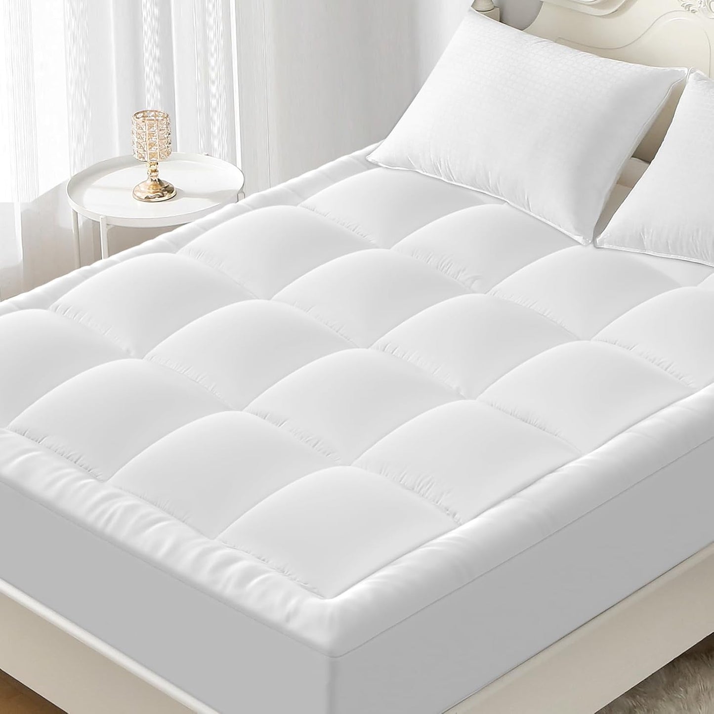 YUGYVOB Twin XL Mattress Topper Extra Thick for Ultimate Comfort