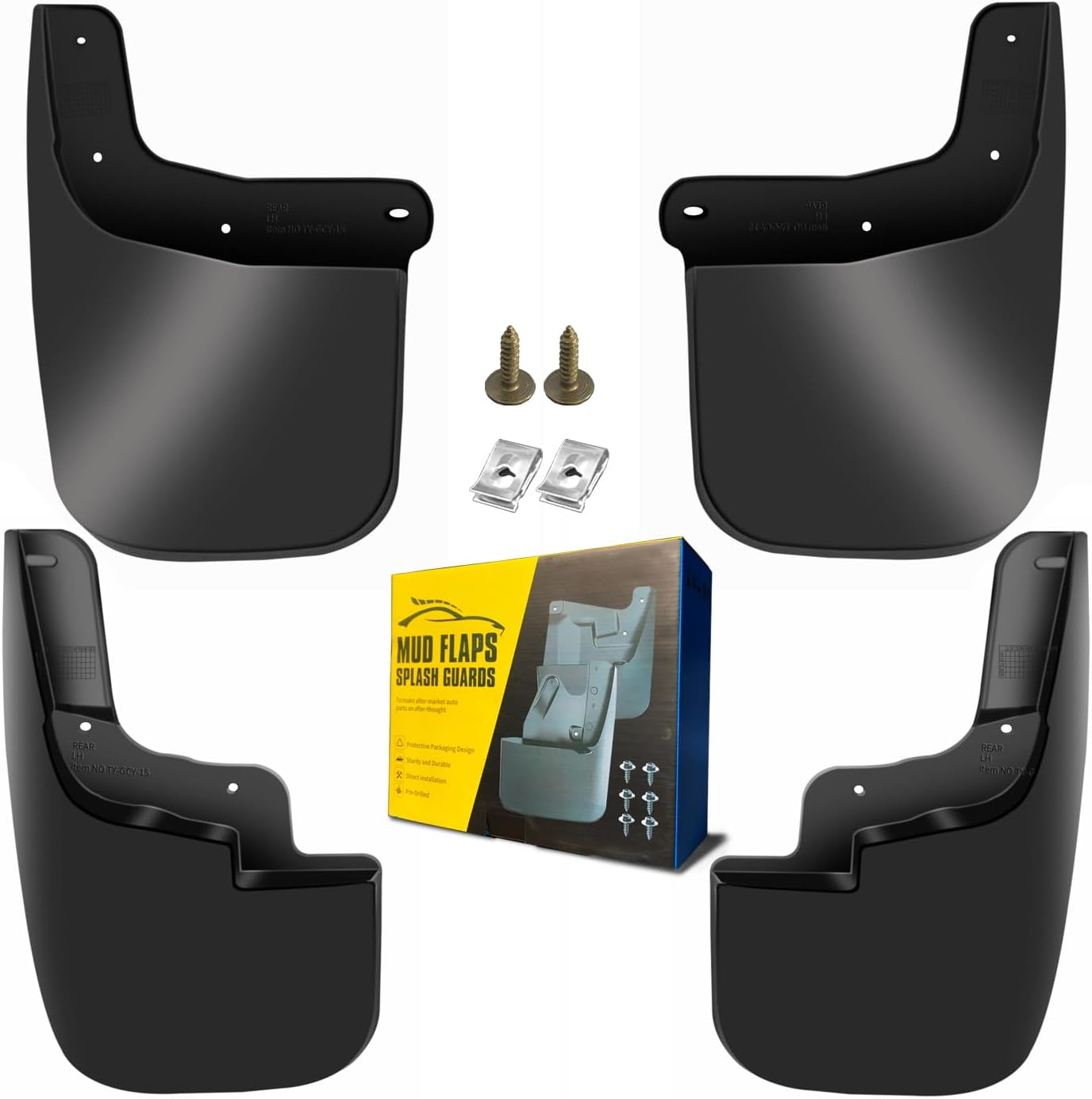 Mud Flaps for 2015-2022 Chevy Colorado and GMC Canyon Models