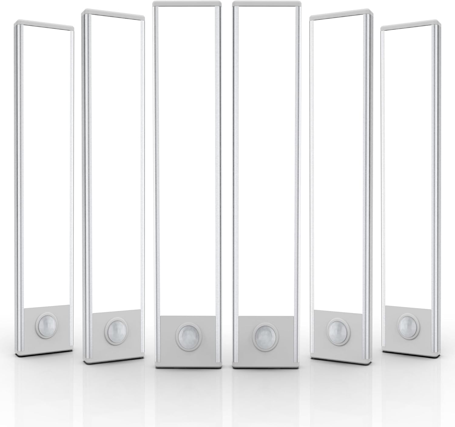 6 Pack Wireless Under Cabinet Lights with Motion Sensor Technology
