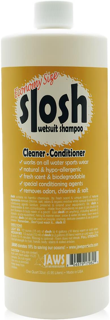 JAWS Just Add Water Jaws Slosh Wetsuit Shampoo 32 Ounce
