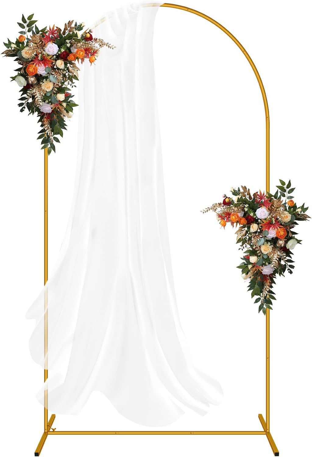 7.2FT Arch Backdrop Stand for Stunning Wedding Decor and Events
