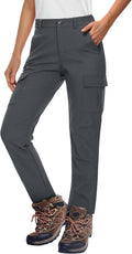 Women's Fleece Lined Winter Hiking Waterproof Insulated Pants