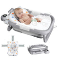 Collapsible Baby Bath Tub for Newborn to Toddler - Space-Saving