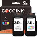 COCCINK 240XXL 241XL Ink Cartridges Combo Pack - High Yield