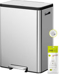 EKO EcoCasa II 36L+24L Dual Trash Can with Recycle Bin - Space Saving