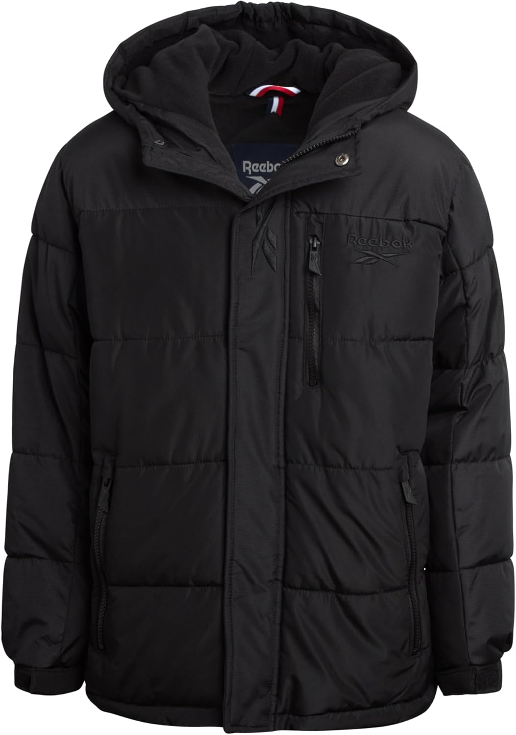 Reebok Boys' Heavyweight Quilted Puffer Snow Parka Jacket