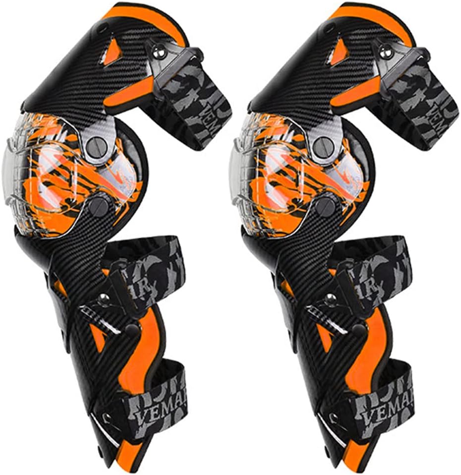 Knee and Shin Guards for Motorcycle Protection and Comfort