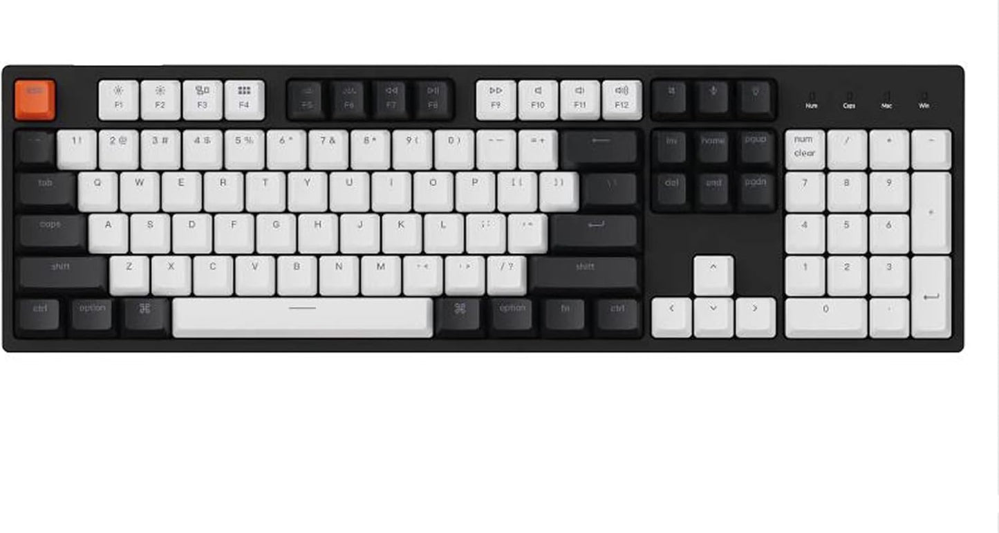 Keychron C2 Wired Mechanical Keyboard for Mac and Windows Users