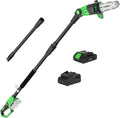 Cordless Pole Saw 8-in Pole Saw with 15-ft Reach - Safe Trimming