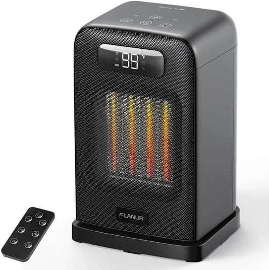 1500W Space Heaters for Indoor Use with Remote Control Features