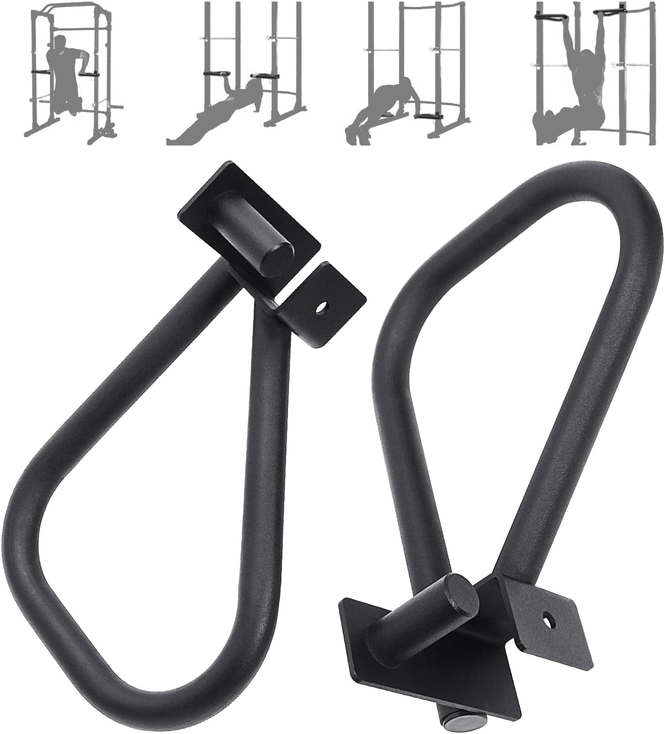 Powerfeng Dip Bar Attachment: Enhance Rack with Versatile Dip Bars