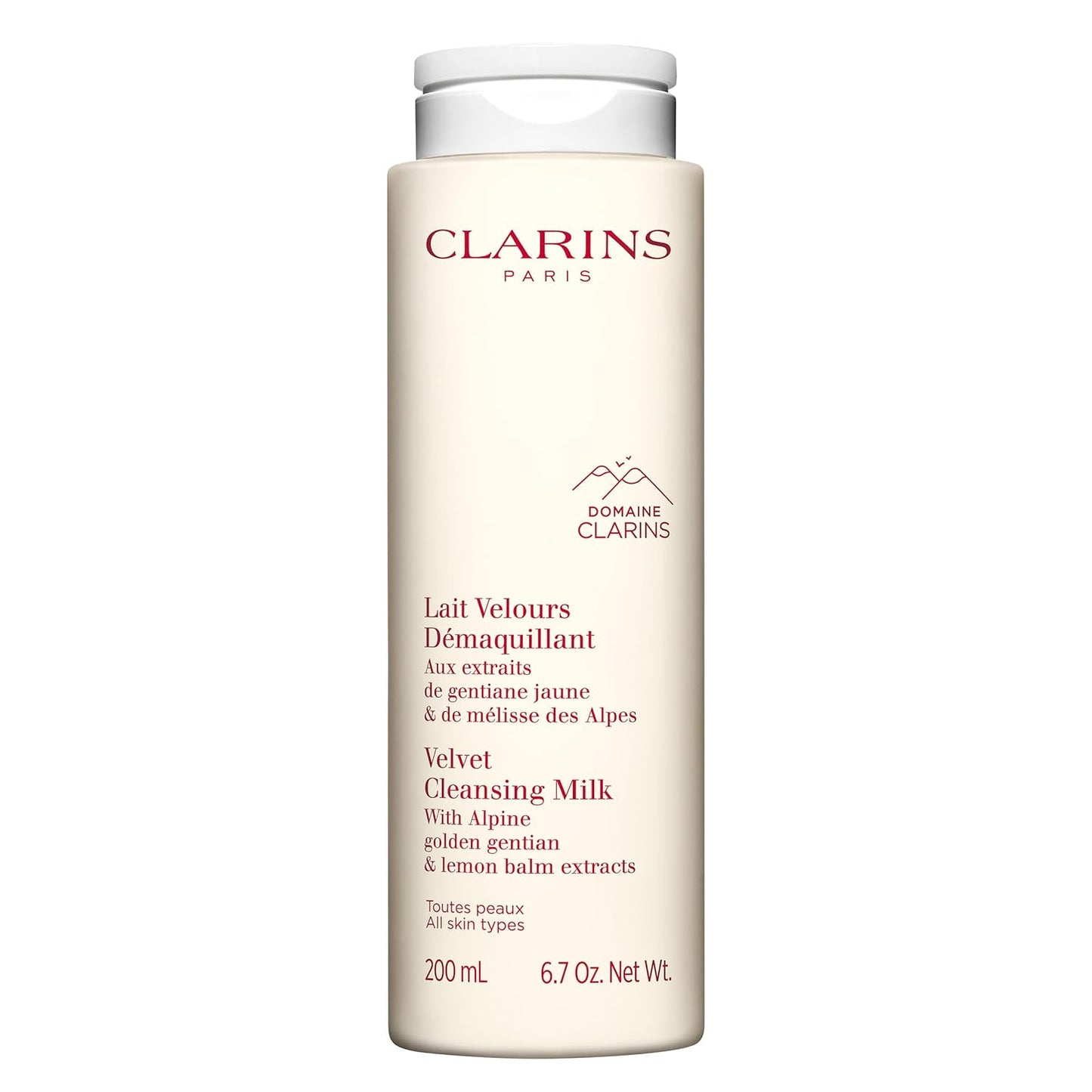Clarins Velvet Cleansing Milk for Hydrated and Balanced Skin