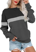 Womens Long Sleeve Sweatshirts Casual Crewneck Cute Pullover Tops 60%