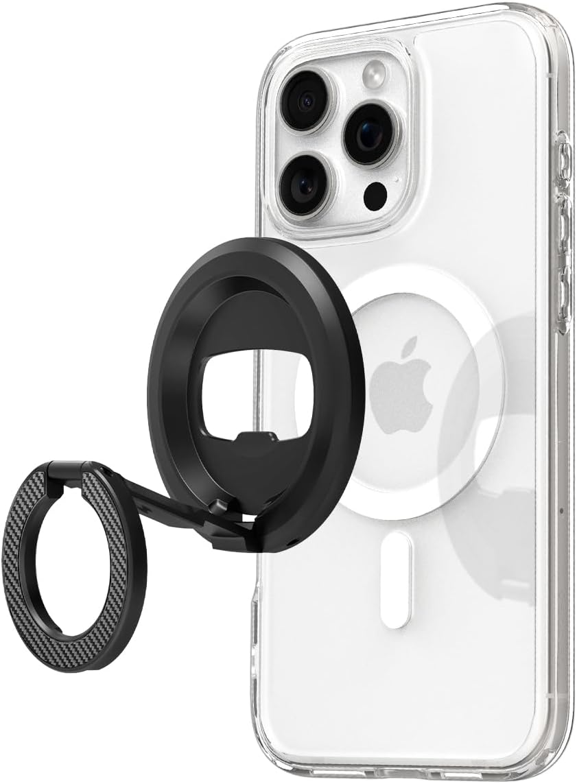 Spigen OM102 Magnetic Phone Holder with Kickstand and Opener
