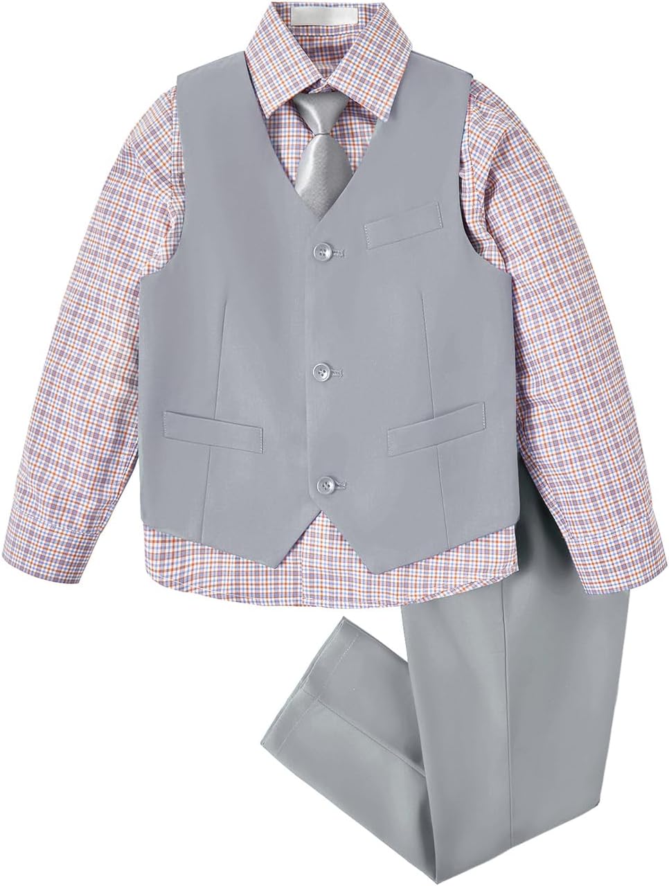 Boys Vest Set Formal Dress Suits for Weddings and Special Events