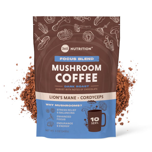 Focus Blend Mushroom Coffee | Cognitive Balance & Memory Boost