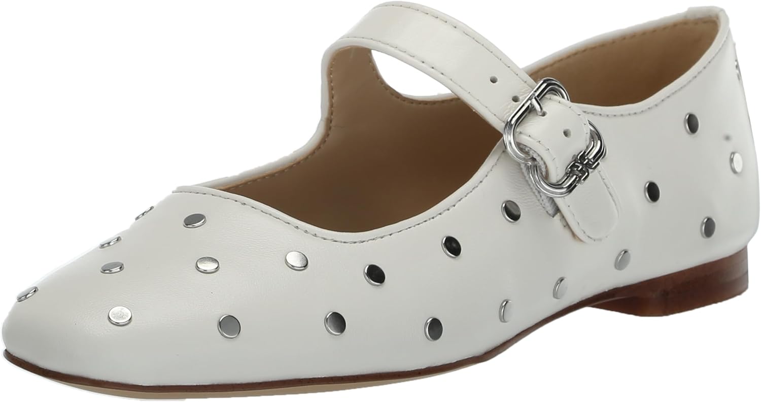 Sam Edelman Michaela Stud Mary Jane Flat for Chic Style