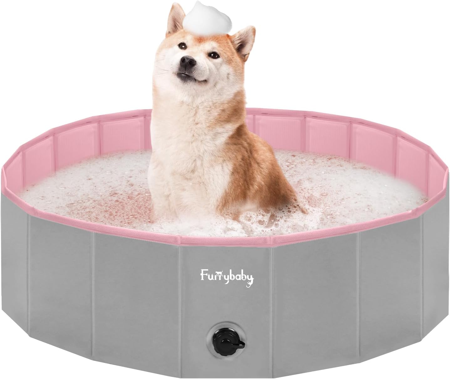 Furrybaby Dog Pool - Portable Collapsible Pet Bath for Fun
