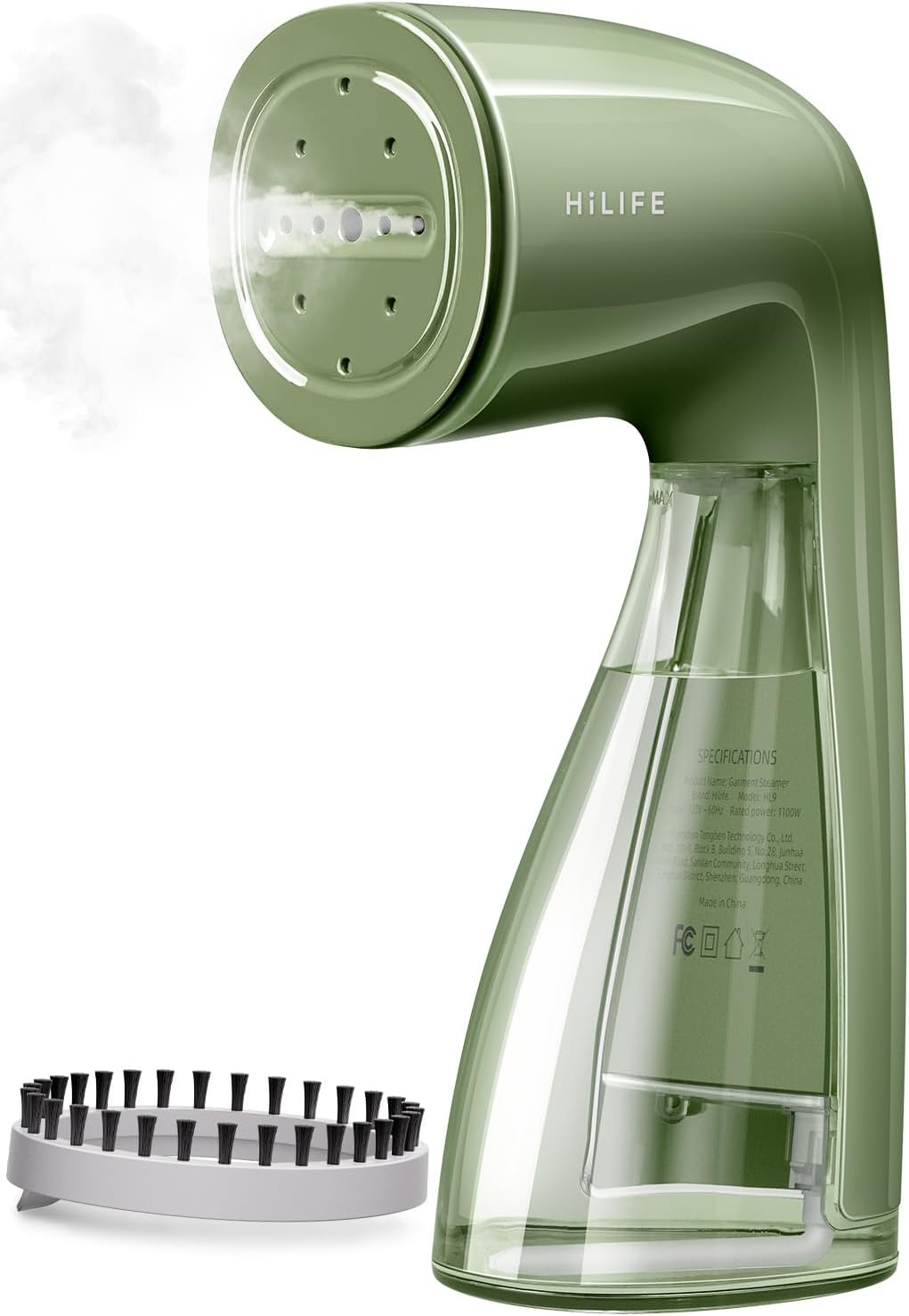 HiLIFE Steamer for Clothes: Efficient 1100W Handheld Fabric Care