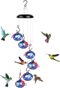 Charming Wind Chimes Hummingbird Feeder - Decorative Outdoor Gift