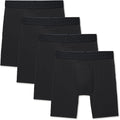 Tommy John Mens Boxer Brief 8 Underwear - Comfortable Cotton Support