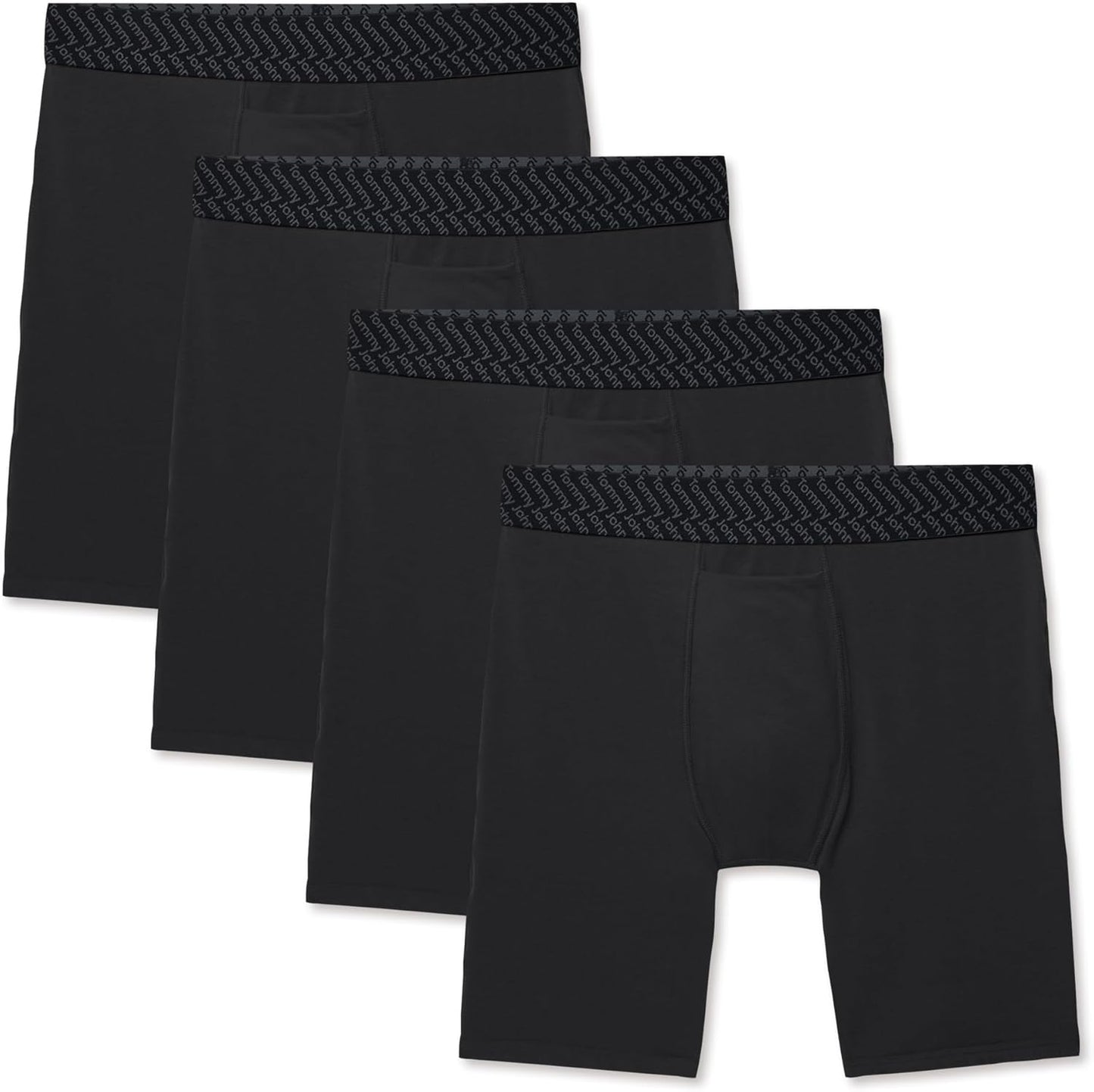Tommy John Mens Boxer Briefs with Supportive Contour Pouch