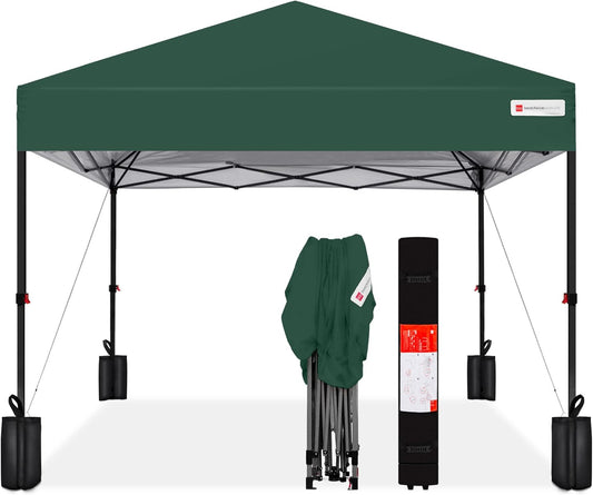 Best Choice Products 12x12ft Pop Up Canopy Tent for Instant Shade