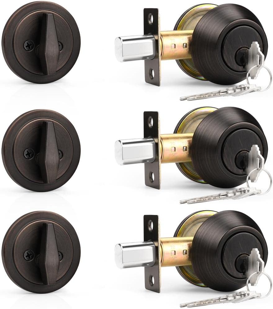 Probrico Keyed Alike Single Cylinder Deadbolts for Security