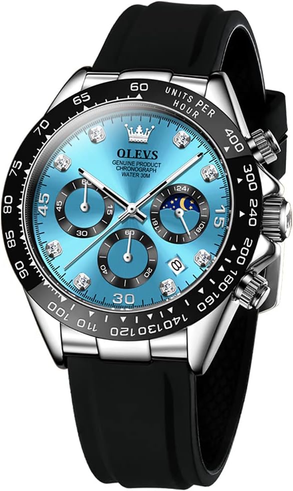 OLEVS Men's Waterproof Quartz Watch