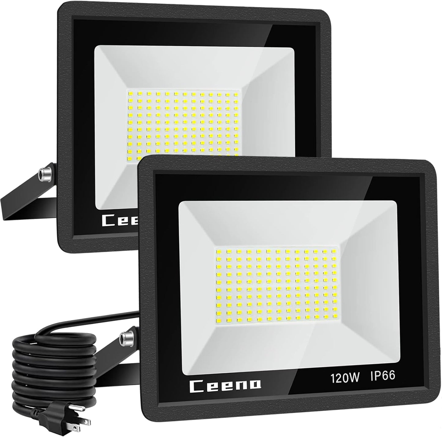 Super Bright 120W LED Flood Light for Outdoor Use, 12000lm