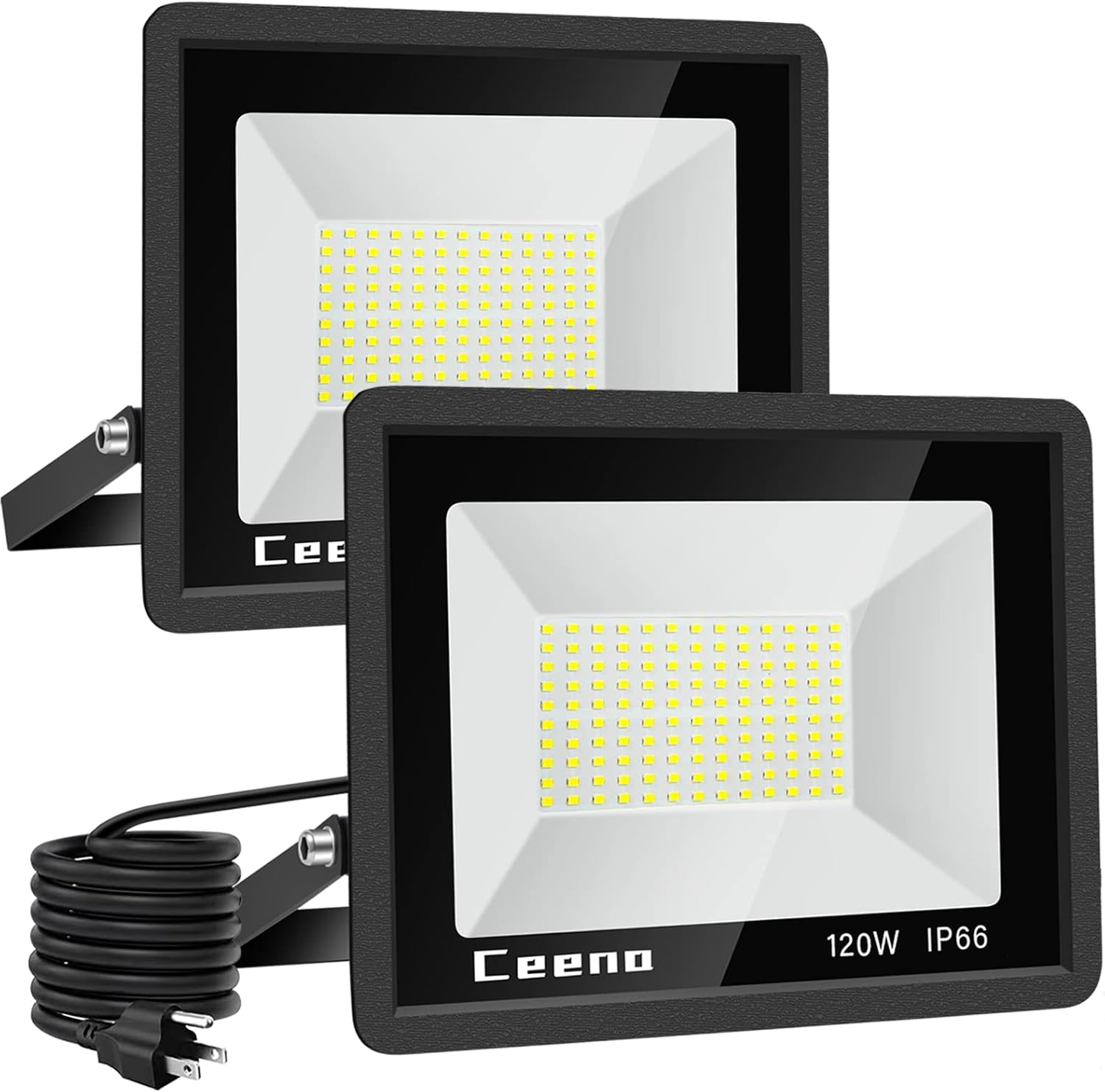 Super Bright 120W LED Flood Light for Outdoor Use, 12000lm