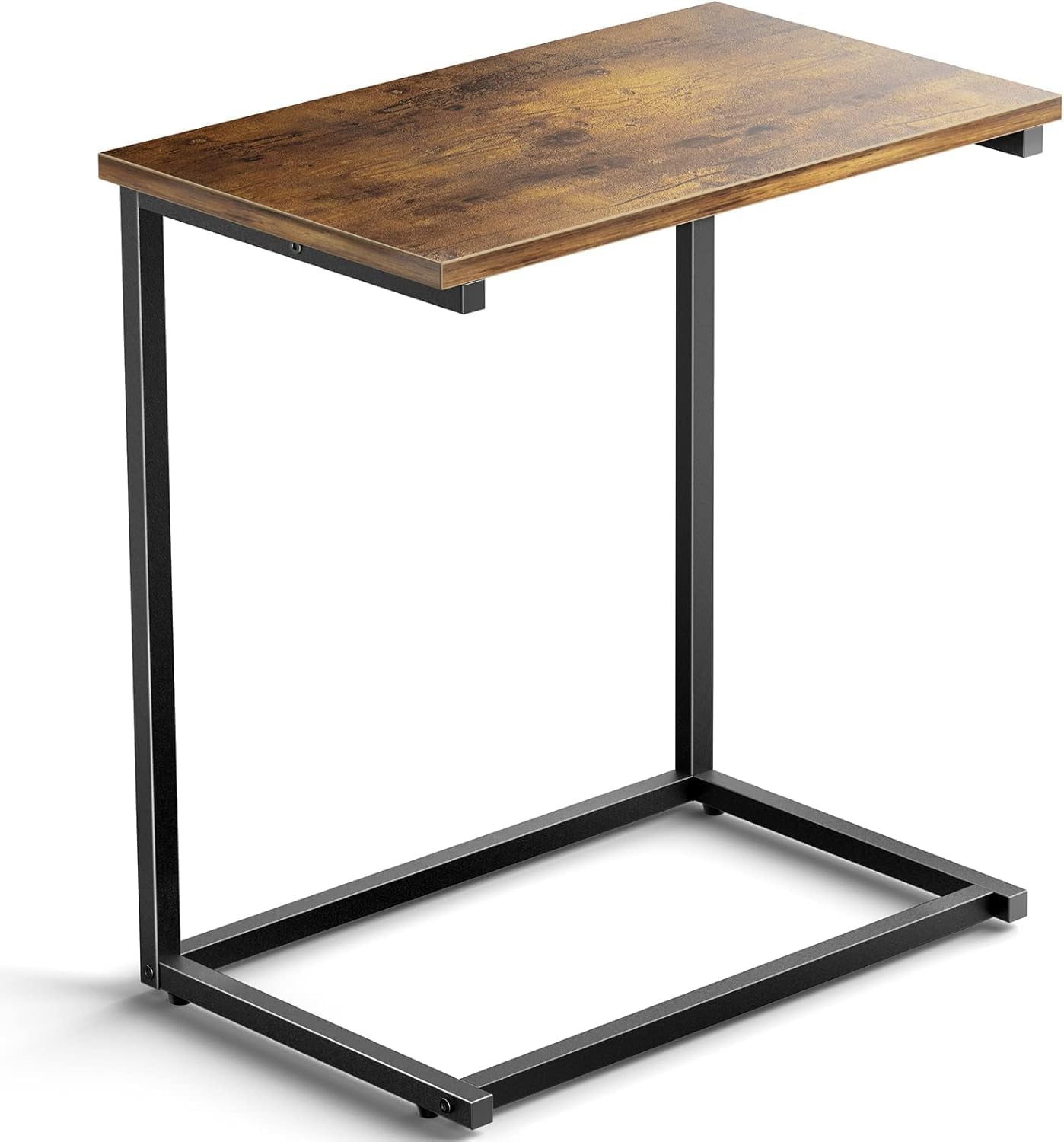 Pipishell C Shaped End Table for Couch - Modern Side Table