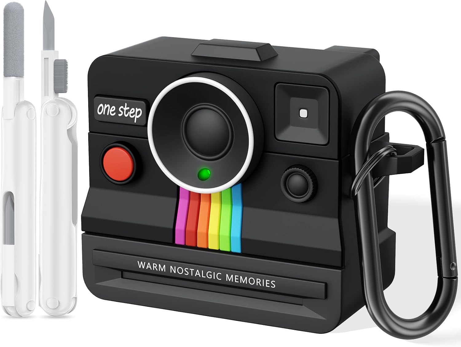 Filoto Retro Camera AirPods 4 Case - Stylish Silicone Cover