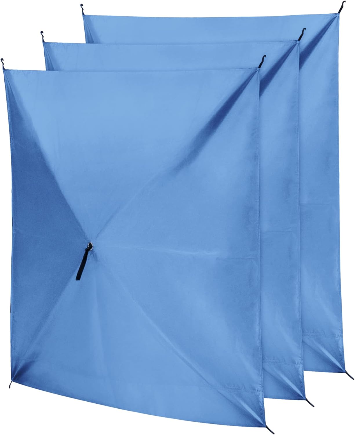 3 Pack Blue Wind Screen Panels, Weatherproof & Waterproof by Pamapic