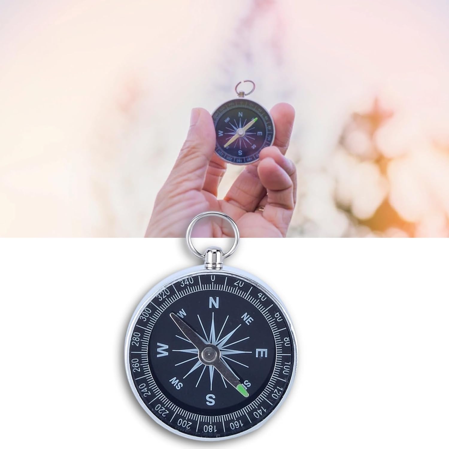 Compact Camping Compass for On-the-Go Navigation
