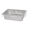 Royal 1/2 Pan Steam Pan Liners with Twist Ties - Pack of 250