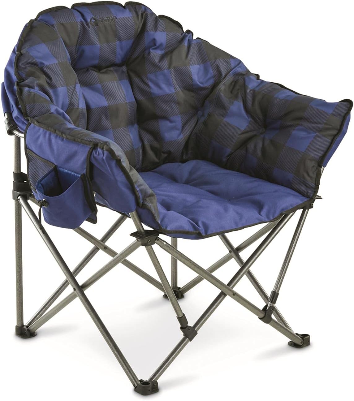 Guide Gear Club Camping Chair: Oversized, Portable, and Comfy
