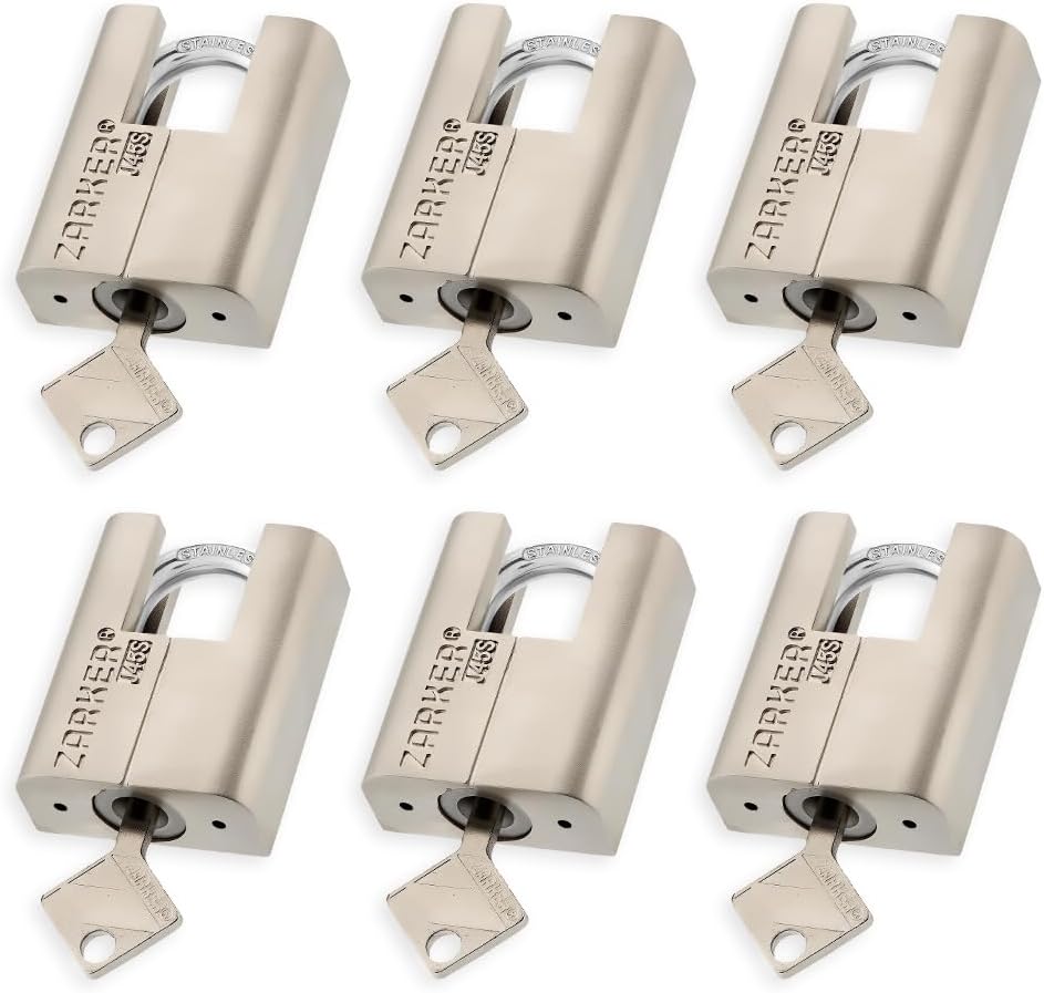 J45S Keyed Alike Padlocks - Heavy Duty Stainless Steel Locks