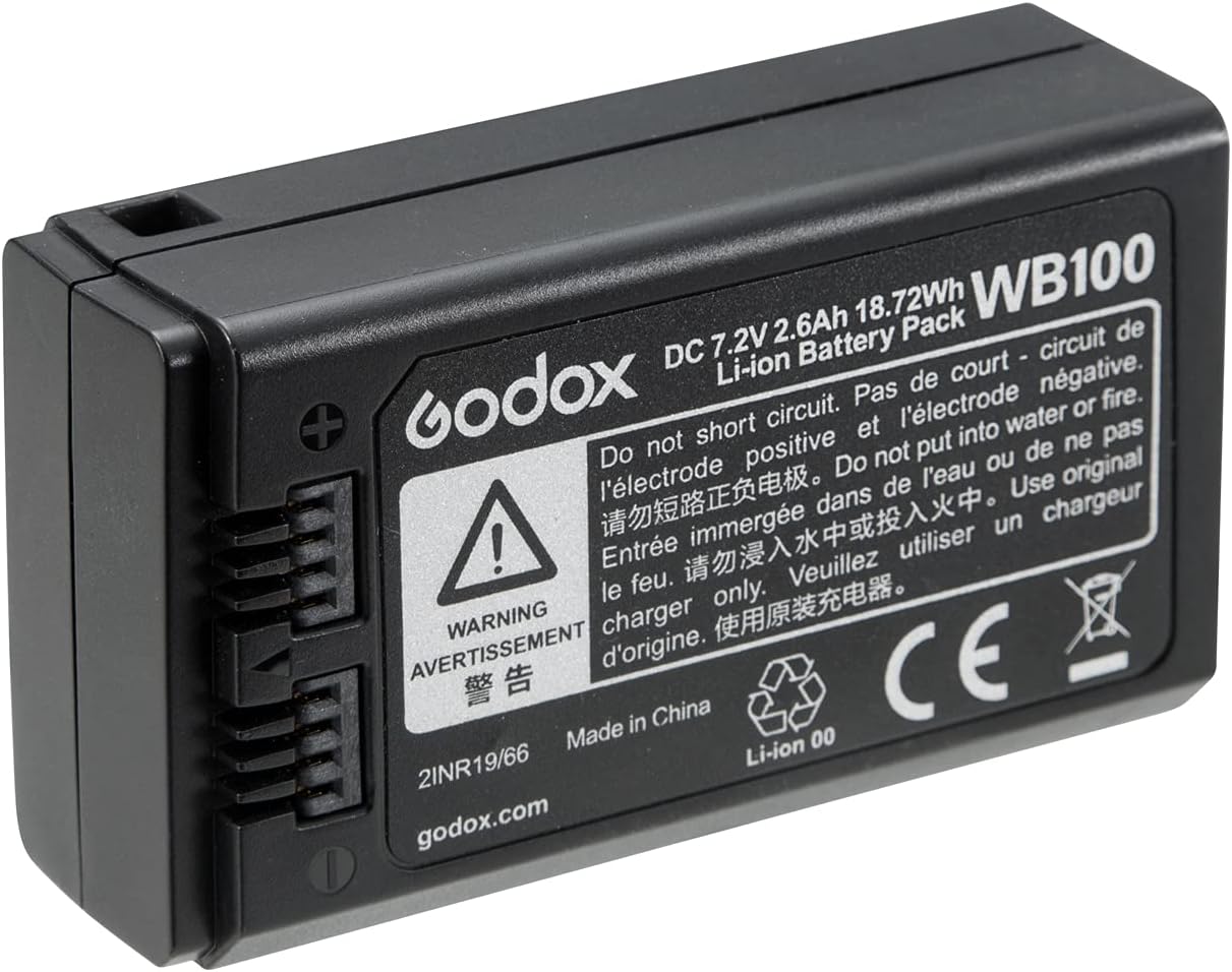 GODOX AD100Pro Replacement Lithium Battery Pack for Flash