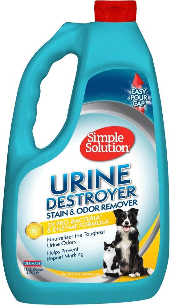Powerful Urine Odor Eliminator for Pets - Simple Solution Cleaner