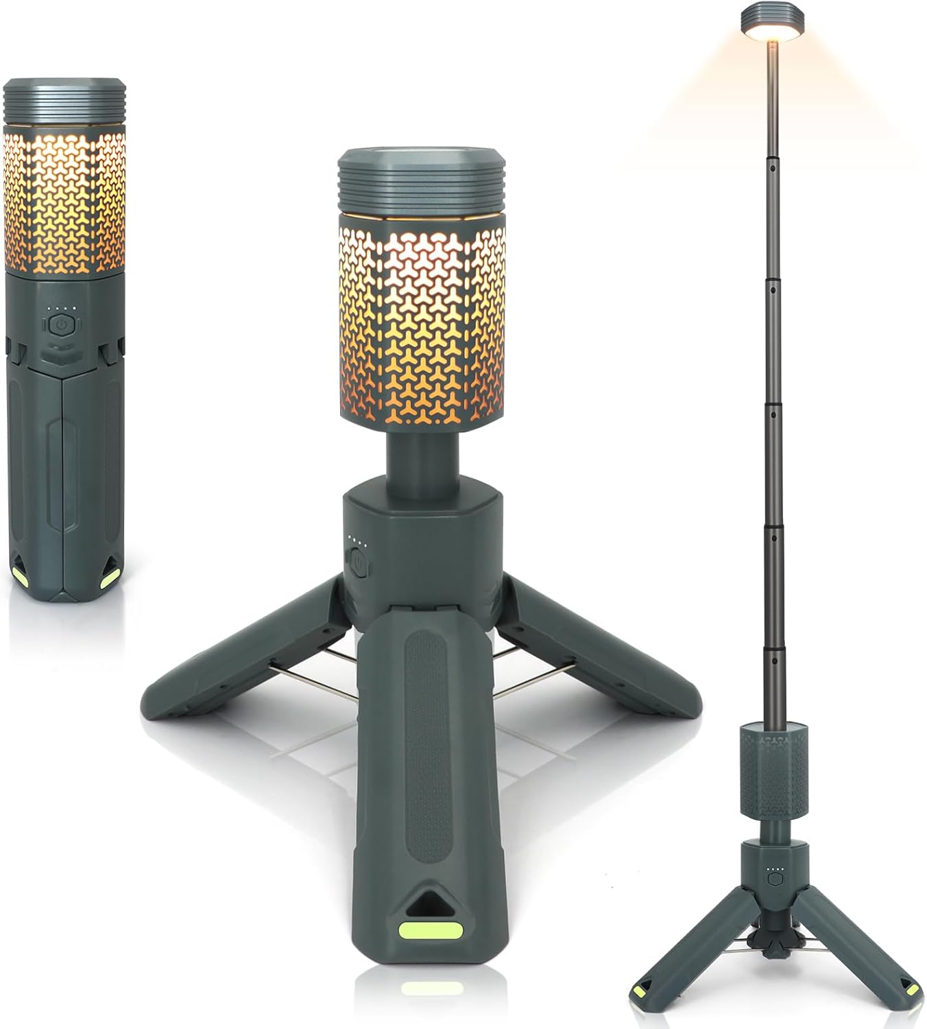 Telescopic Camping Lights with 10500mAh Battery for Adventures