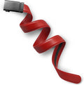 Men's Leather Ratchet Belt - Smooth Black 1.25 in Leather