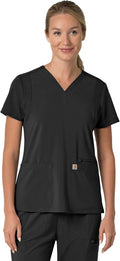 Women's Force Scrubs by Carhartt in Modern Fit for Easy Wear