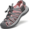 Women's Closed Toe Hiking Sandals for Outdoor Walking - Comfortable